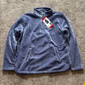 32 Degrees Heat Heathered Gray Pullover